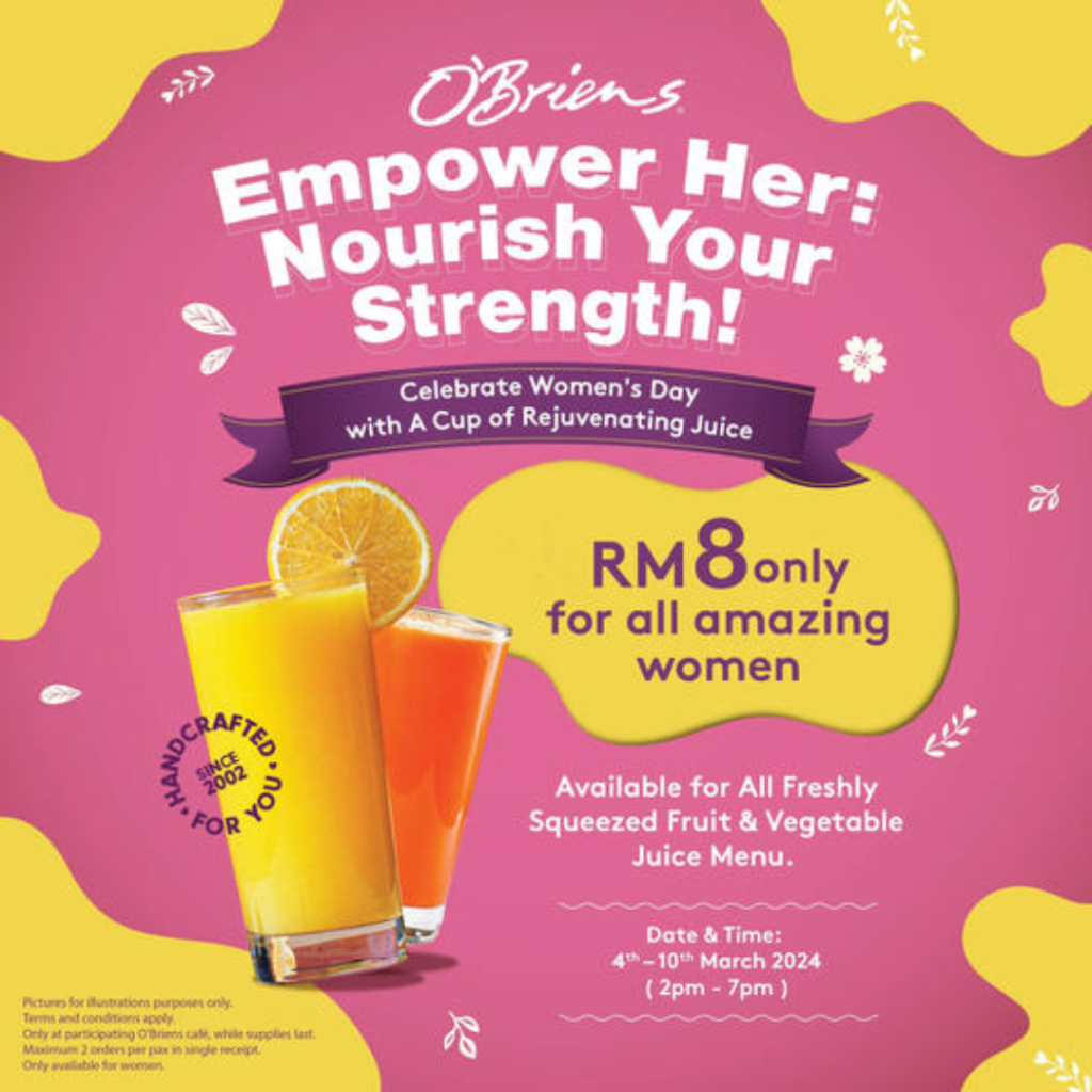 Attractive Offers in Malaysia: Celebrating for the International Women's Day! | Reviewbah