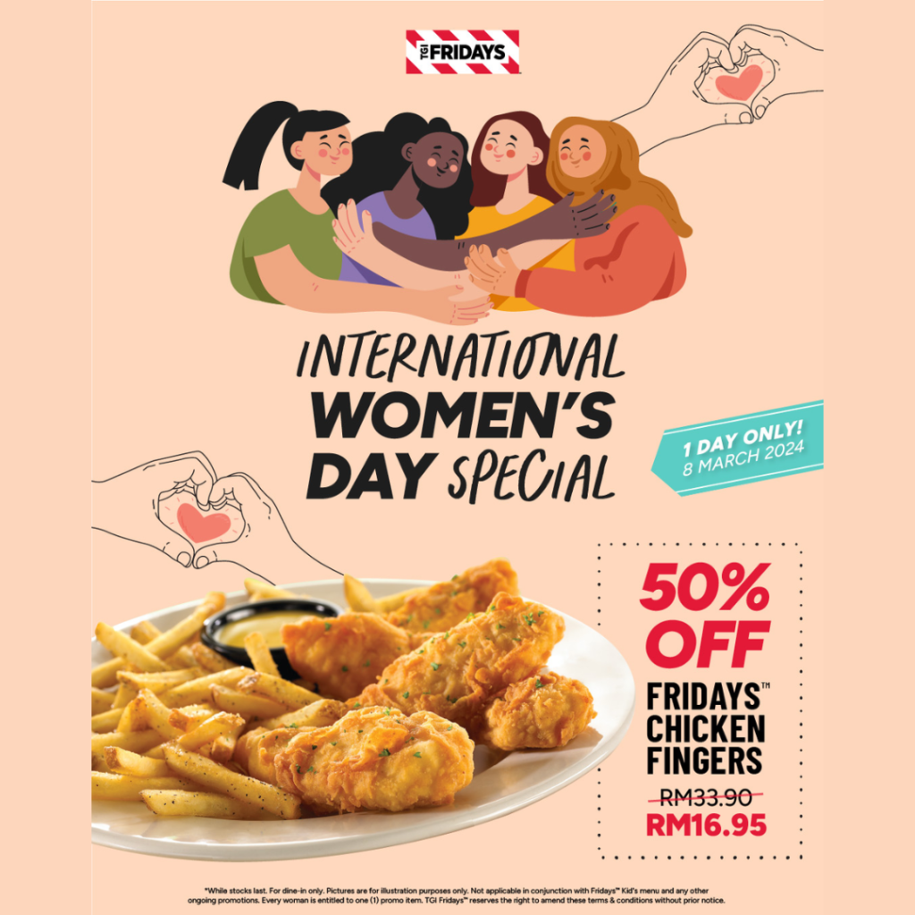 Attractive Offers in Malaysia: Celebrating for the International Women's Day! | Reviewbah