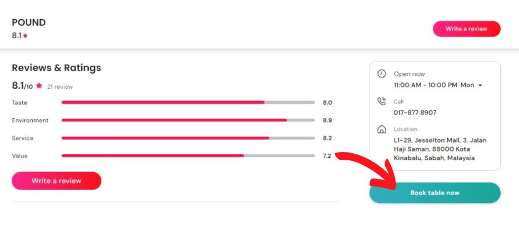Introducing Restaurant Bookings on Reviewbah! | Reviewbah